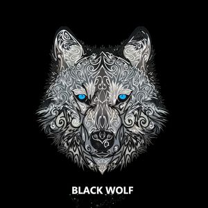 Black wolf Artwork Image